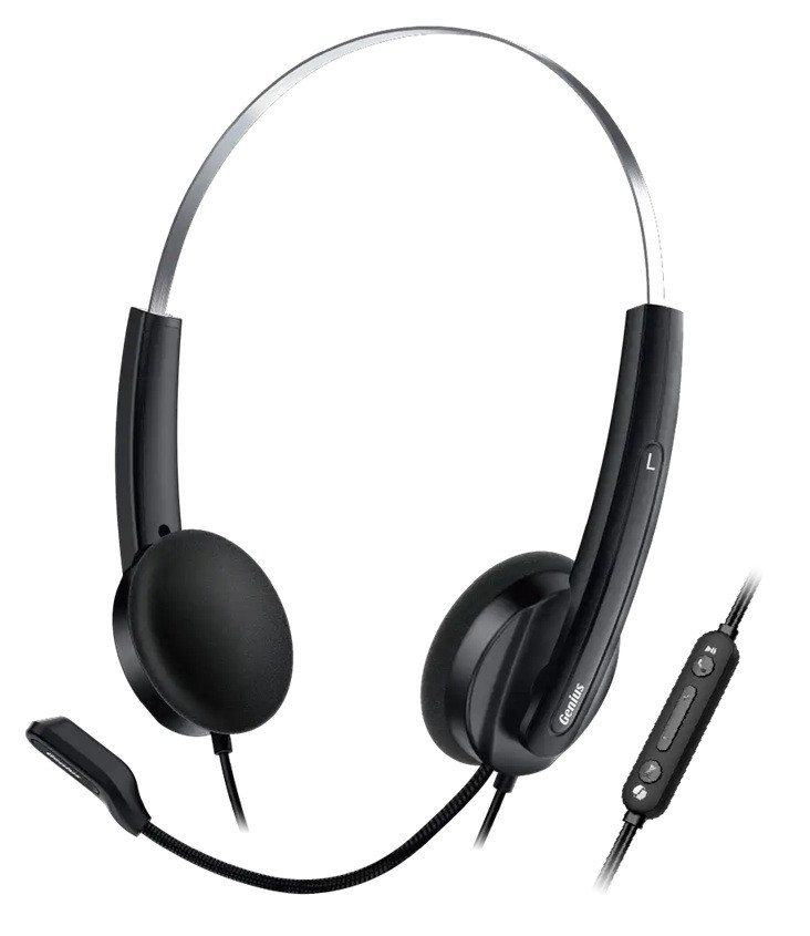 Гарнітура Genius HS-220U USB-C Black (7095642)