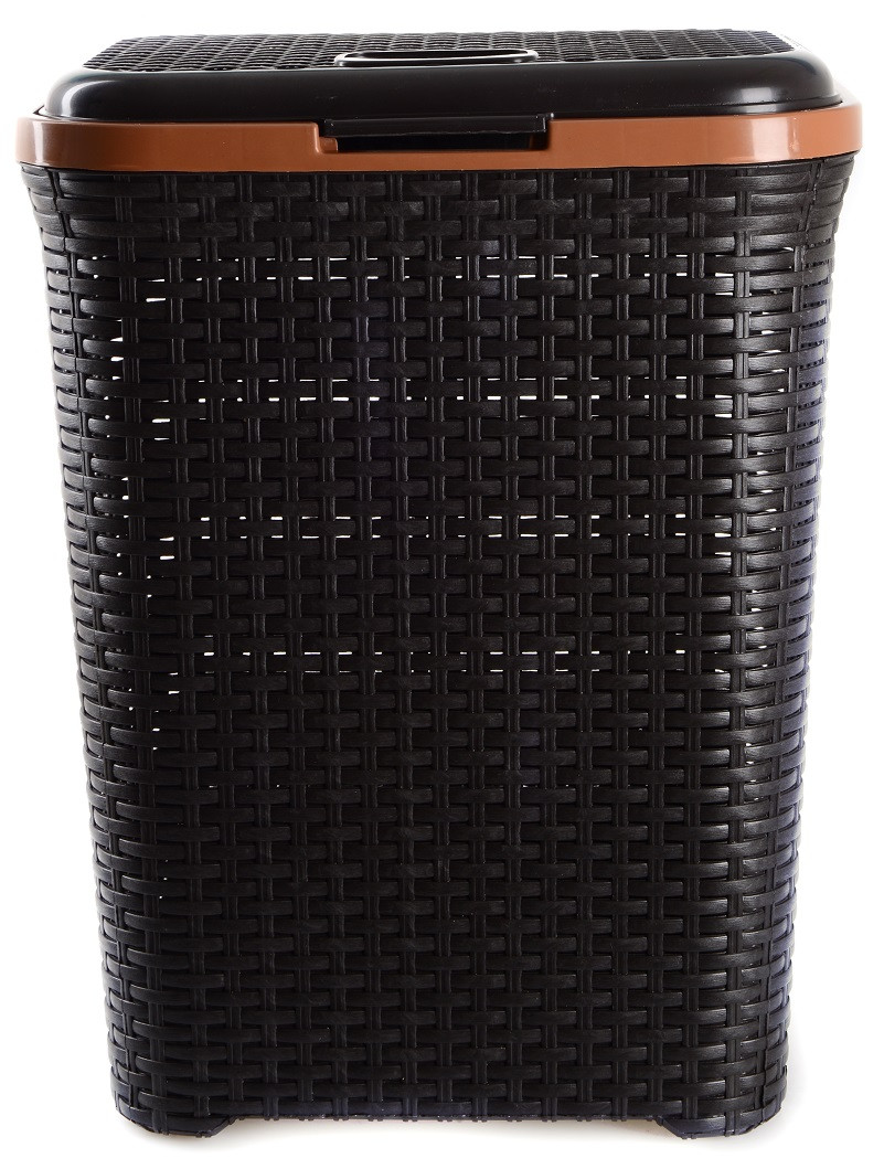 Кошик для білизни Violet House 0726 Роттанг BROWN 55 л (7008643)