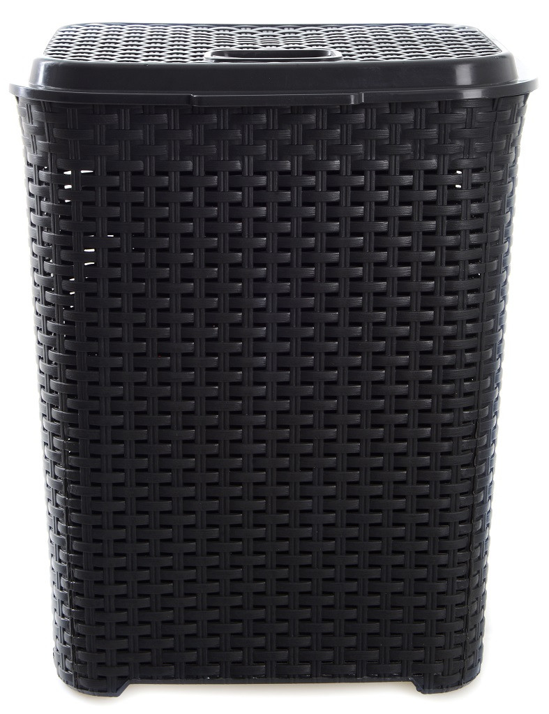 Кошик для білизни Violet House 0778 Ротанг ANTRASIT 45 л (7008646)