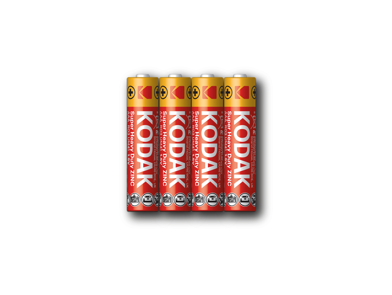 Батарейка Kodak EXTRA HEAVY DUTY R3 коробка 1x4 шт. (6409674)