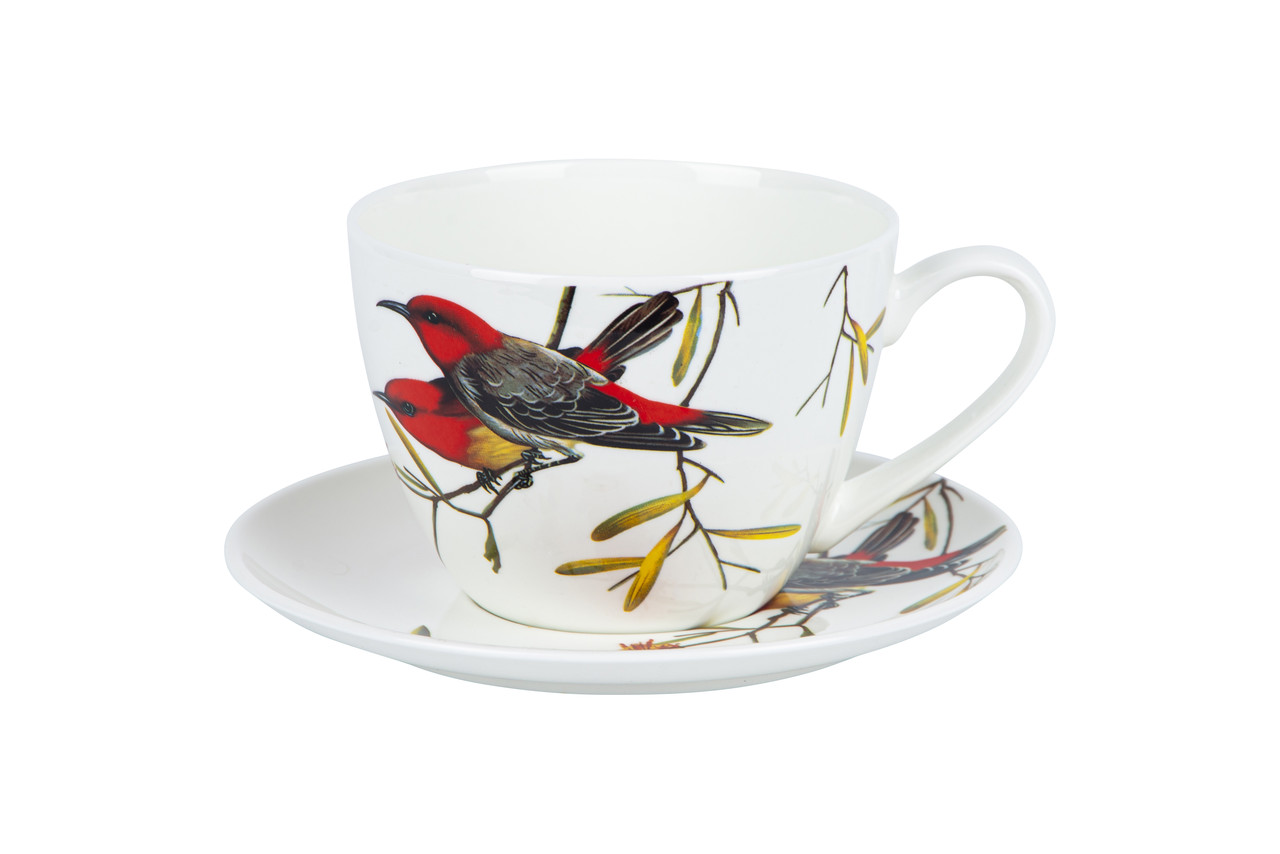 Чашка з блюдцем Limited Edition Bird, 2 предмети (6634556)
