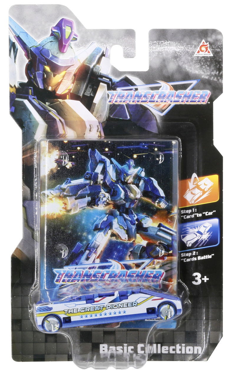Набір машинка-трансформер Великий піонер з лончером Transcrasher (6636449)
