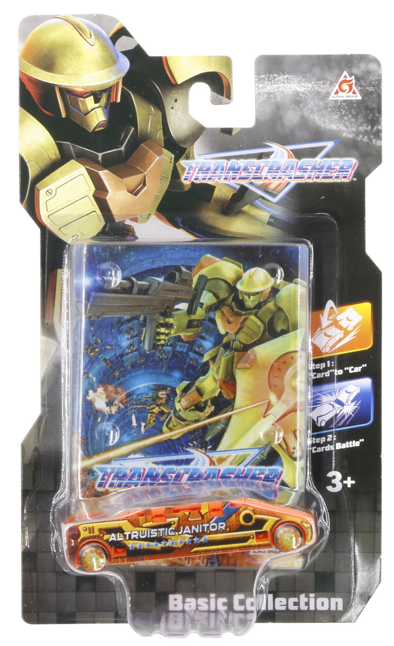 Набір машинка-трансфор. Ідеальний охоронець з лончер Transcrasher (6636451)