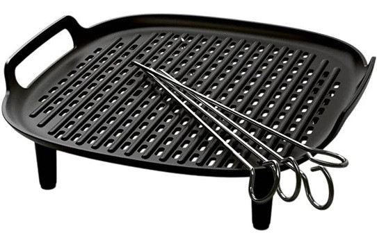 Решітка-гриль + 4 шпажки для мультипечі Philips HD9926/00 (7034497)