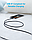 Кабель Anker 322 USB-A to USB-C - 1.8m Nylon Black (6962730), фото 5