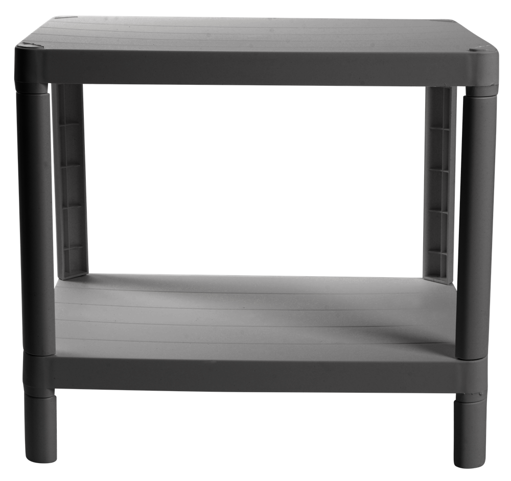 Етажерка 2-х ярусна Violet House 6032 Olympic GREY 27х42х39 см  (7040708)