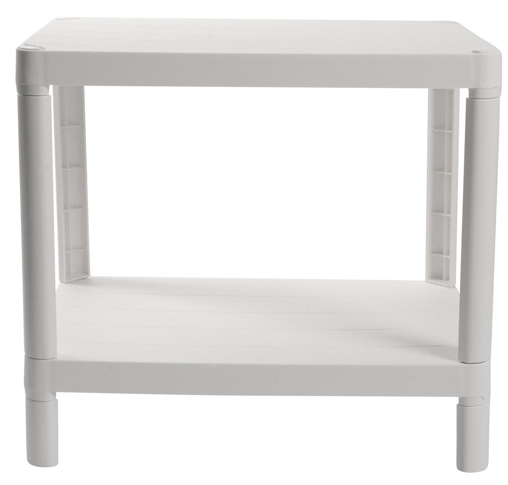 Етажерка 2-х ярусна Violet House 6032 Olympic WHITE 27х42х39 см (7040709)