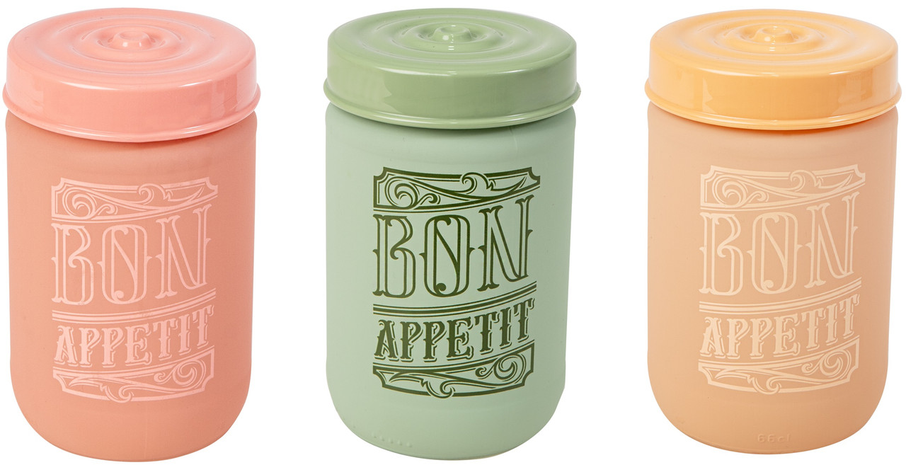 Банка Herevin Soft Colours MIX Bon Appetit 0.66 л (172441-150) (6965065)