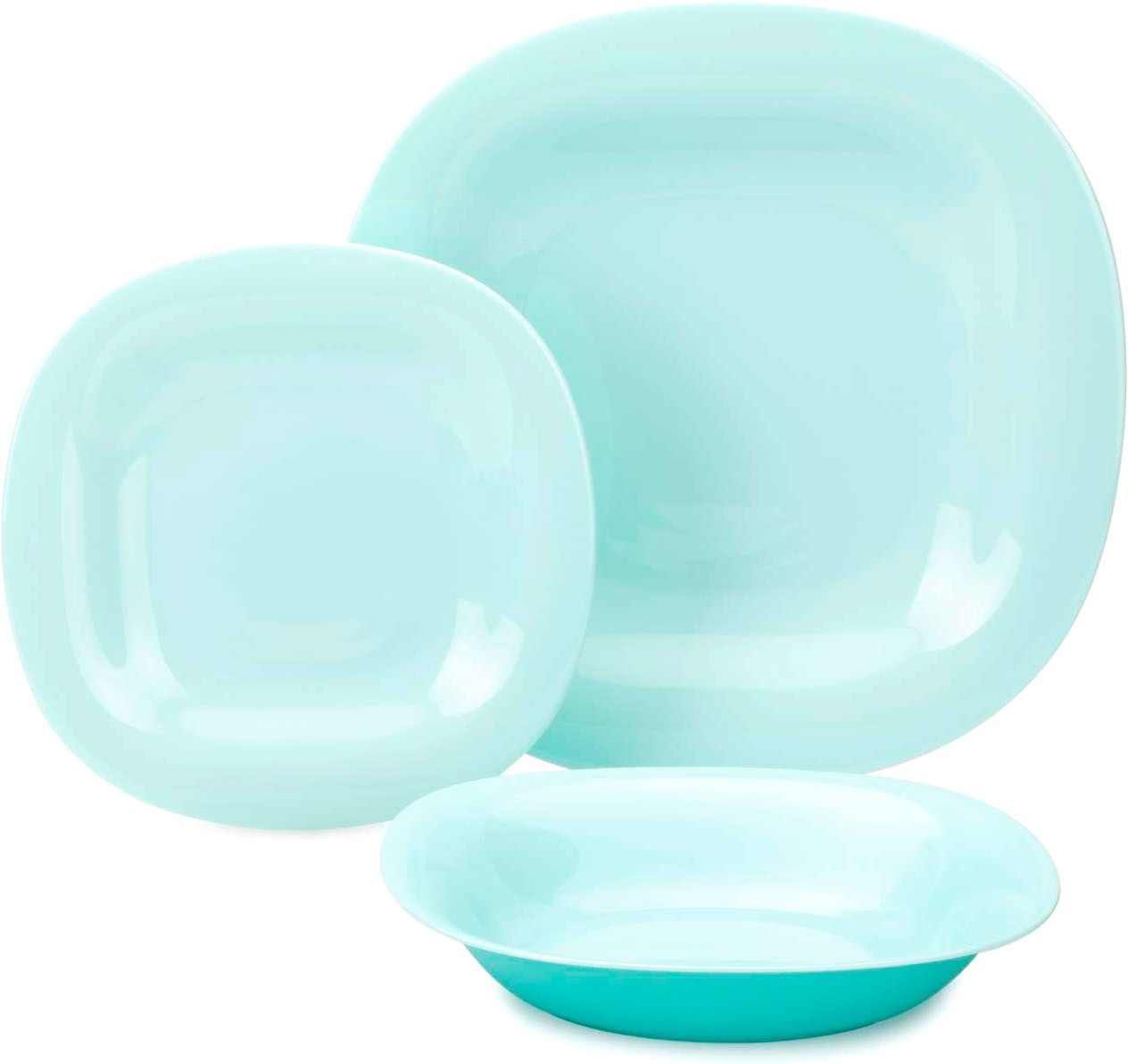 Сервіз Luminarc Carine Paradise Blue, 18 предметів (7046524)