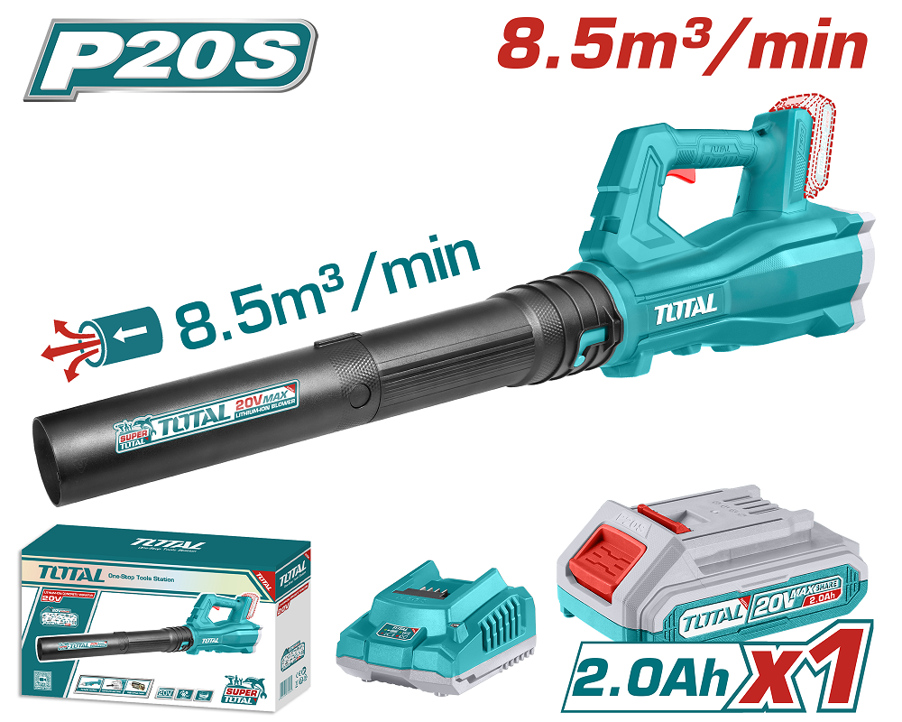 Садовий пилосос TOTAL TABLI203235 20В, 15000 об/хв (6974548)