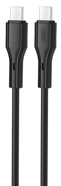 Кабель XO NBQ231B Rock Series Type-C to TYPE-C - 60W - 1m (Black)  (6974581)