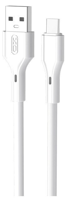 Кабель XO NB230 Rock Series USB-A to Type-C - 1m White (6976058)