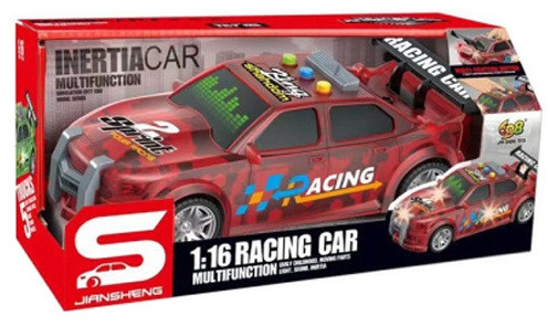 Іграшка CARS S Поліцейська машина червона 1:16 (CJ-4247838) (7120440)