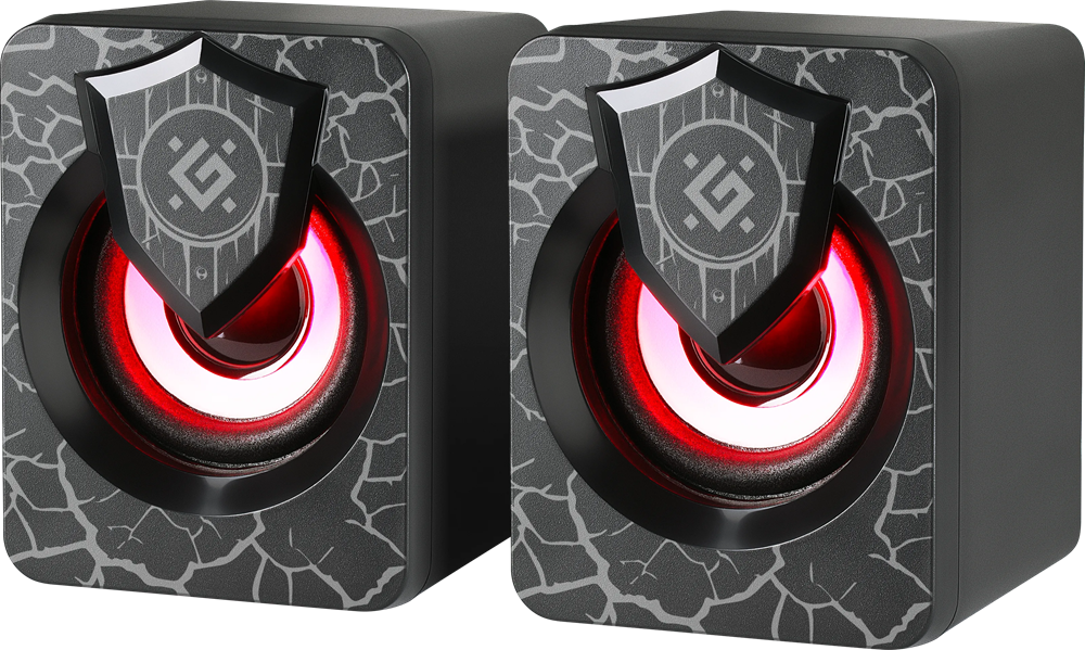 Акустика Defender 2.0 Onyx 6Вт USB Black (65038) (7062982)