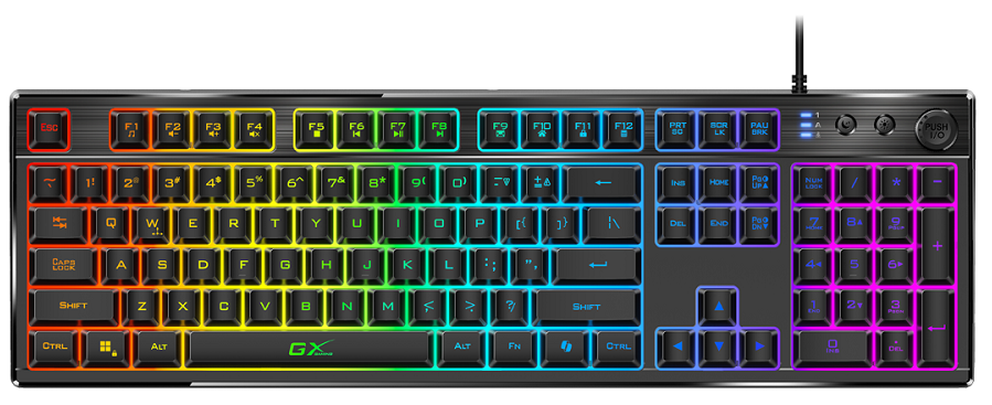 Клавіатура Genius Scorpion K7 Plus, Black, UKR (6982505)