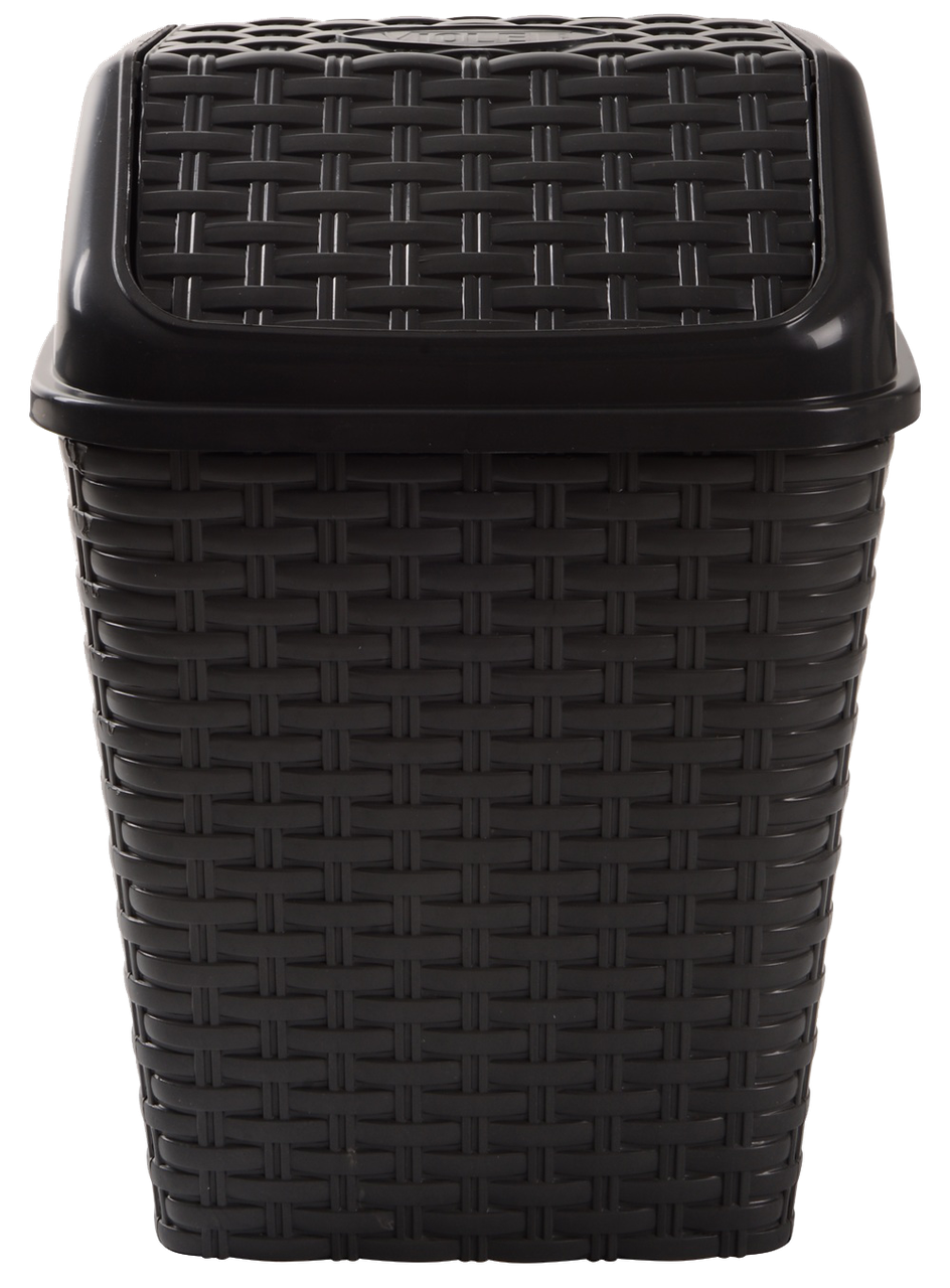 Контейнер для сміття Violet House 0752 Роттанг Grey, 10 л (7068877)