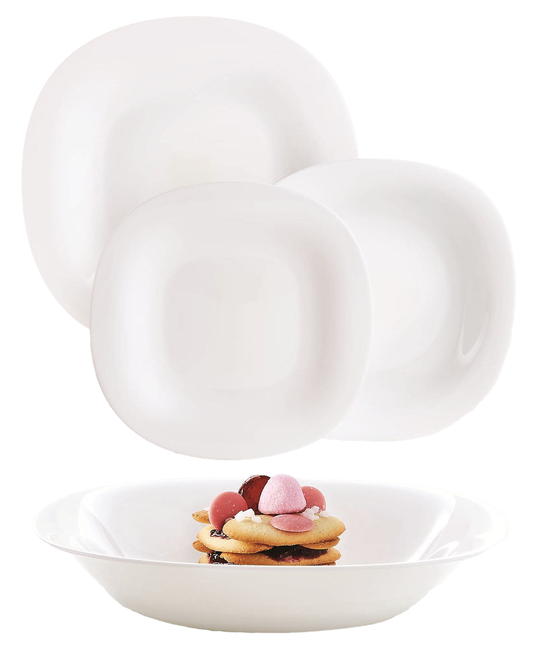 Сервіз Luminarc Carine White, 18 предметів (7227192)