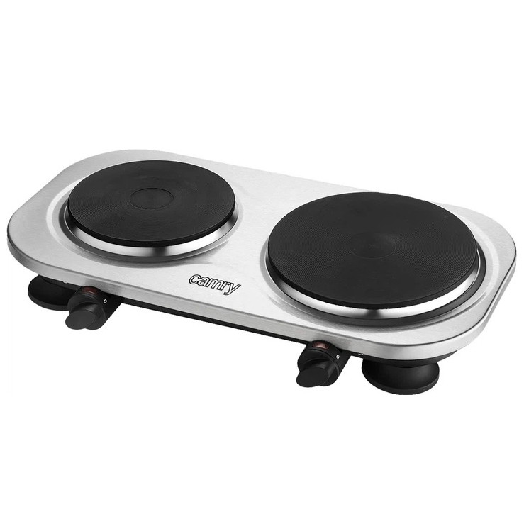 Настільні плити для дому, Електроплита настільна з двома конфорками, Електрична плитка на стіл OL-31, фото 1