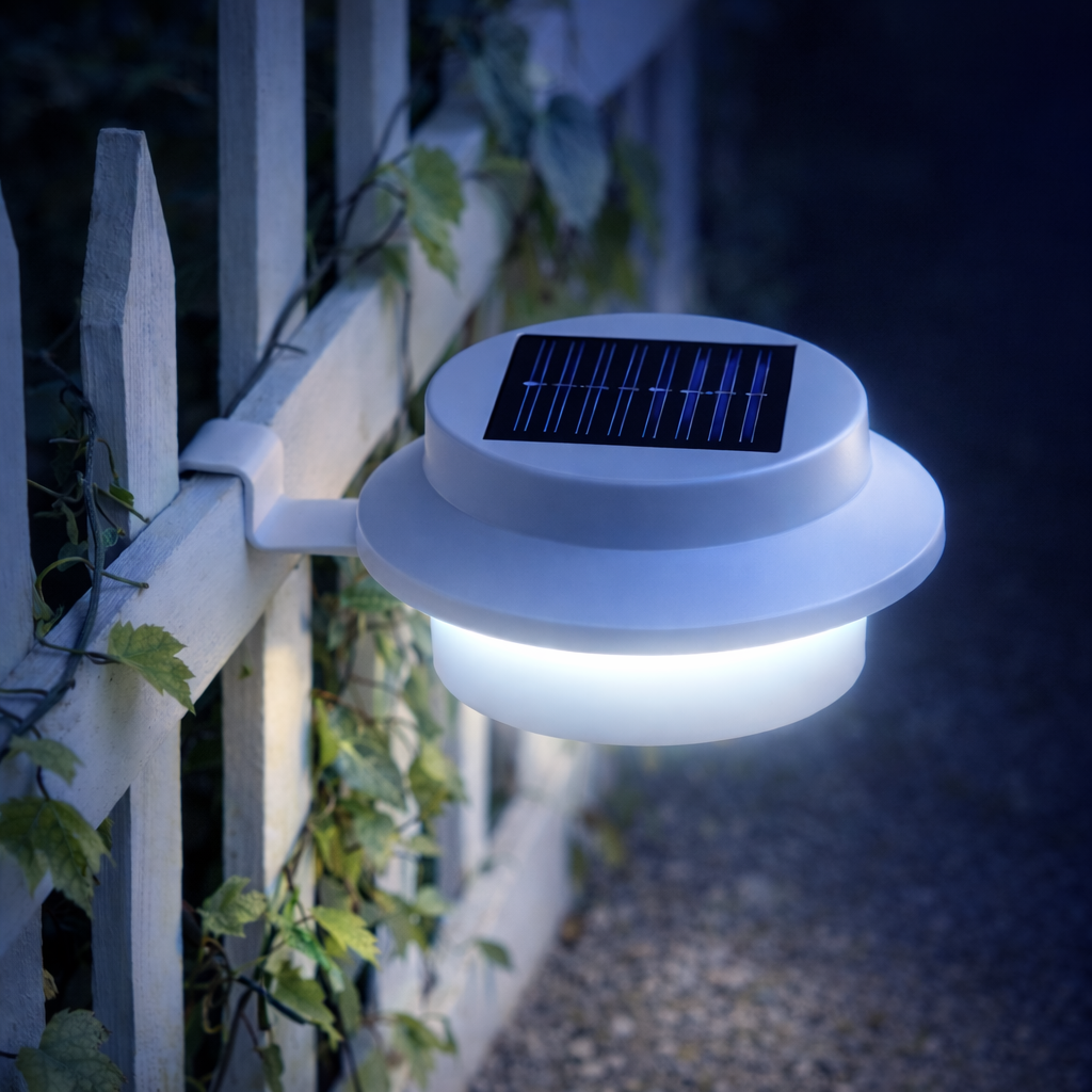 Вуличний LED світильник на сонячній батареї з універсальним кріпленням, фото 1