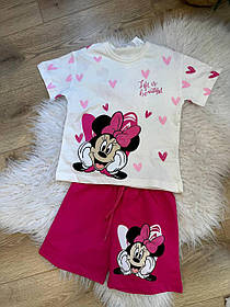 Комплект для дівчинки: футболка та шорти "Minnie Mouse"