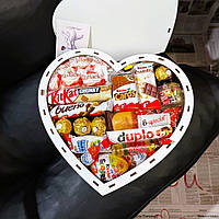 Подарочные наборы на день рождения, Вкусные подарки из конфет девушке жене дочке