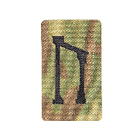 Патч Camotec Руна Уруз (3*5) MC