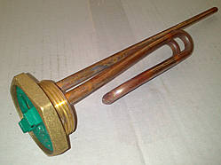 Мідний тен для бойлерів різьбовий 1,5 кВт. / 230 В. Італія " Thermowatt "