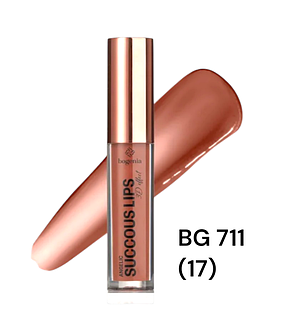 Блеск для губ Bogenia BG 711 Succous Lips Angelic 3D effect 017 Perfection