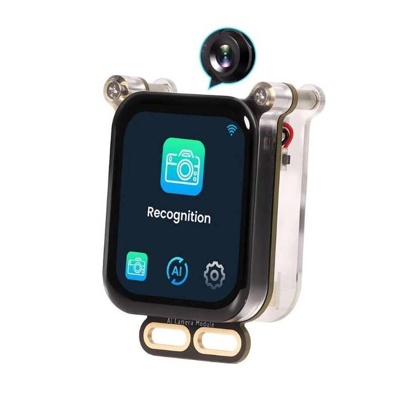 Плата камери зі штучним інтелектом ESP32-S3 - 2-мегапіксельна камера, сенсорний екран, Wi-Fi, Bluetooth