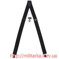 Підтяжки MFH з кліпсою чорні