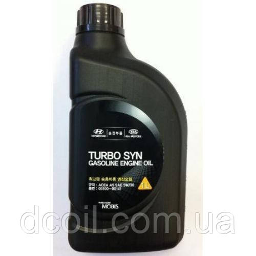 Моторна олива Mobis Hyundai/KIA Turbo SYN Gasoline 5W-30 1 л (05100-00141) 