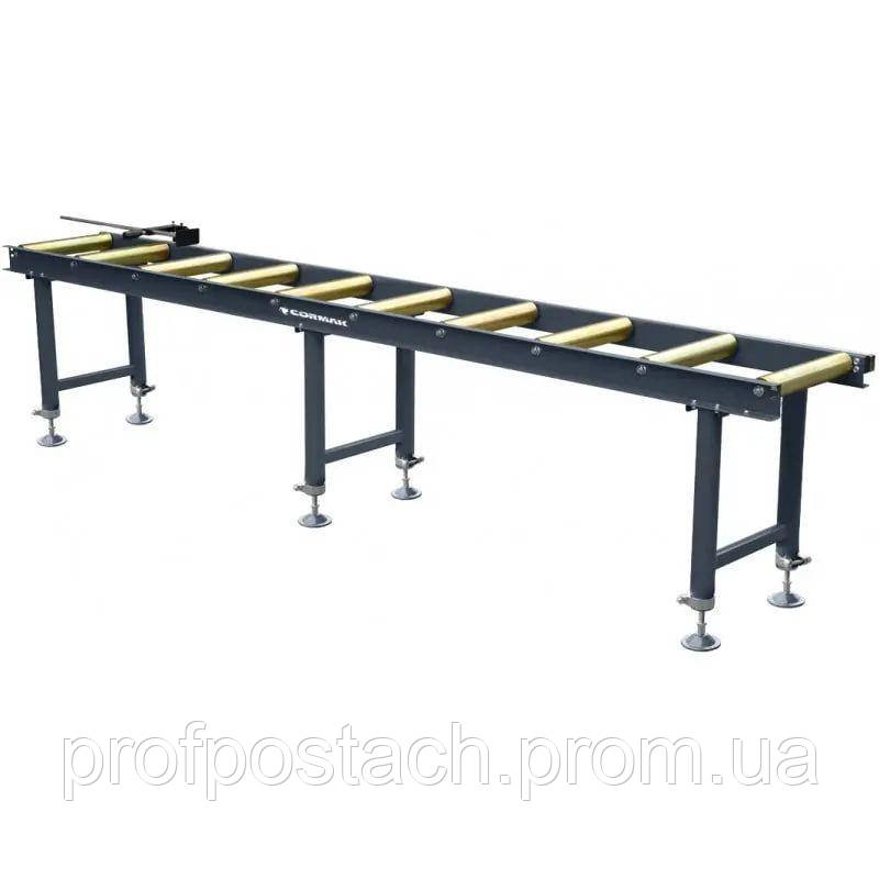 Рольганг роликовий стіл CORMAK HRT 3 м з лінійкою