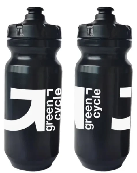Фляга Green Cycle GBT-516 Black White (BOT-26-78), фото 1