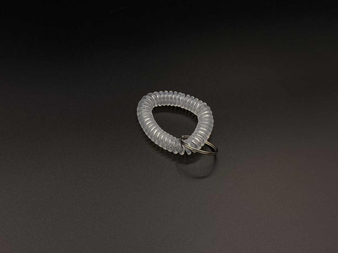 Браслет для зберігання ключа "Пружинка" Колір прозорий., фото 1