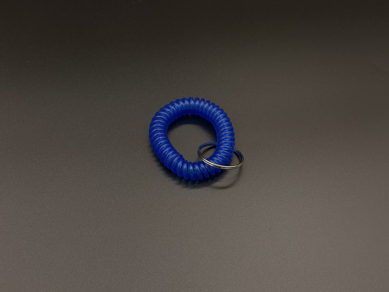 Браслет для зберігання ключа "Пружинка" Колір синій., фото 1