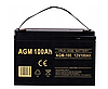 AGM Акумулятор 100Ah 12V VOLT VRLA (6AKUXAG100), фото 3