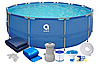 Басейн каркасний Avenli 366х76см 16в1 (681), фото 2