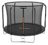 Батут із внутрішньою захисною сіткою 252 см LEOBRO Premium 8FT BLACK, фото 4