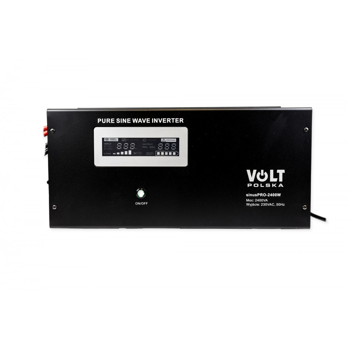 Гібридний ДБЖ/інвертор Volt Polska SINUS PRO 2400 W 12/230V 1600/2400W (3SP240012W), фото 1