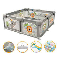 Дитячий манеж LEOBRO "Король лісу" 150 x 180 см (LB-1005)