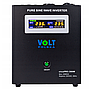 Комплект інвертору Volt Polska SINUS PRO 2000W 1400/2000W + 2 шт Акумулятор VOLT VRLA 100Ah 12V, фото 9