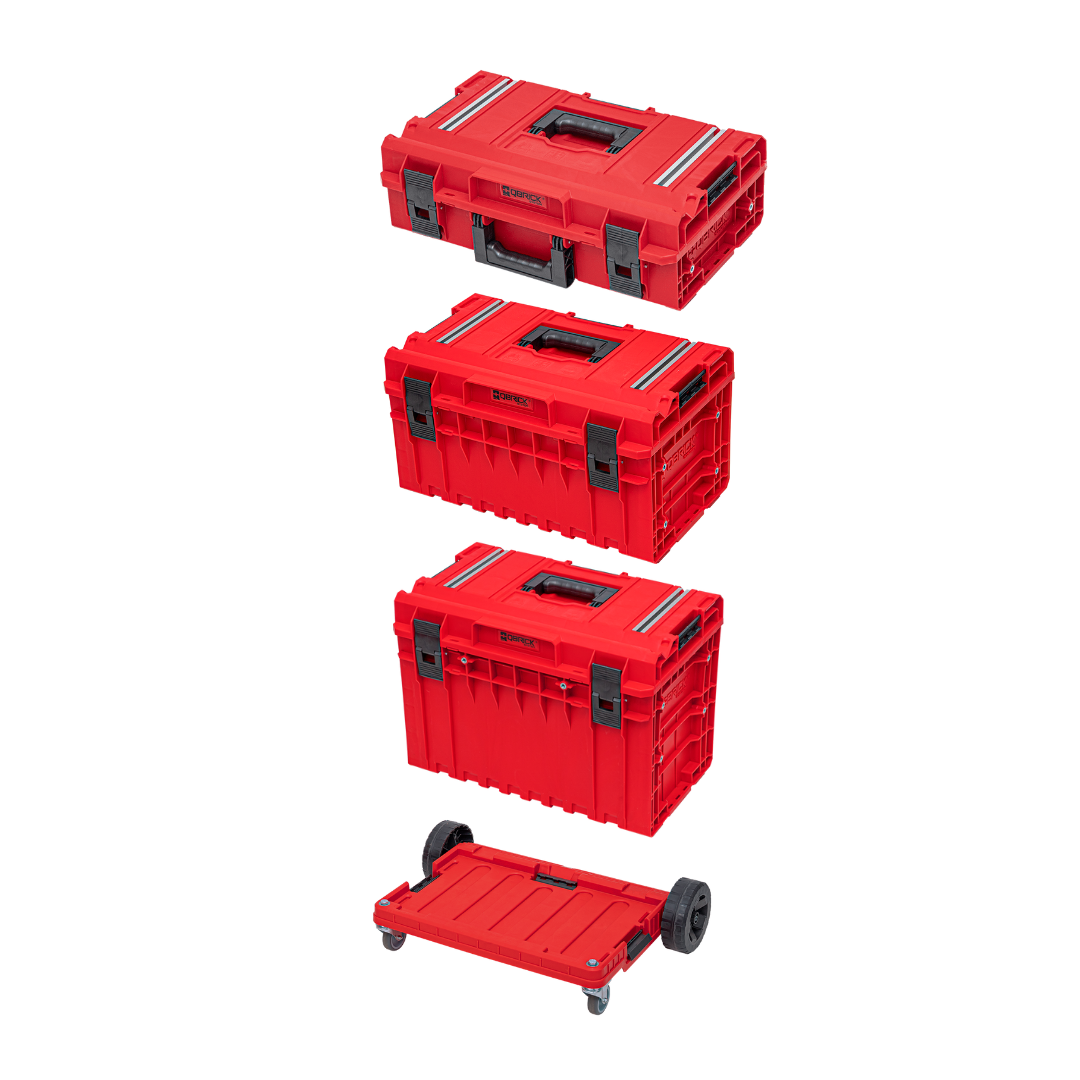 Набір шухляд для інструментів Qbrick System ONE SET TECHNIK RED 2.0, фото 1