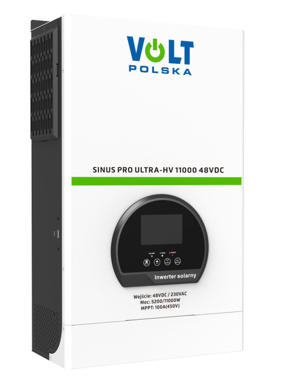 Сонячний інвертор Volt Polska ULTRA-HV 11000 48/230V (5200/11000W) + 100A MPPT (450V) (3SSHV50048), фото 1