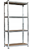 Стелаж LEOBRO Premium 150 х 70 х 30 см, 175кг/полиця, 4 полиці (LB-R111), фото 2