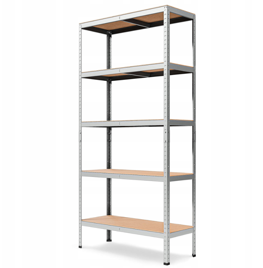 Стелаж LEOBRO Premium 200 х 90 х 40 см, 200кг/полиця, 5 полиць (LB-R122), фото 1