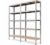 Стелаж LEOBRO Premium 200 х 90 х 40 см, 200кг/полиця, 5 полиць (LB-R122), фото 3
