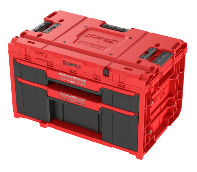 Ящик для инструментов Qbrick System ONE 2.0 DRAWER 2 Plus TOOLBOX EXPERT RED Ultra (5901238259756), фото 1