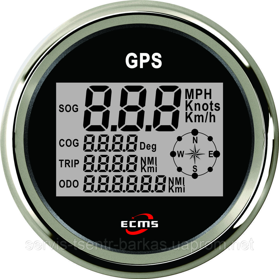 GPS-спідметр мультиекран + компас + одометр