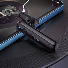 Bluetooth гарнітура HOCO E63 Diamond business BT headset Black, фото 4