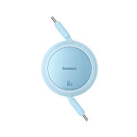 Кабель Baseus Free2Pull Mini Charging Cable USB-C to USB-C 60W 1m Galaxy Blue
